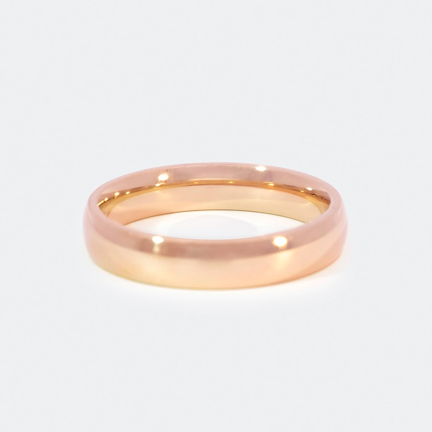 Ehering Classic M Line in Rosegold Rueckansicht