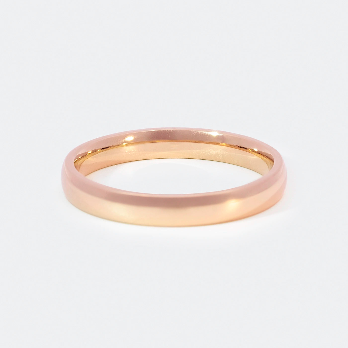 Ehering Classic S Line in Rosegold Rueckansicht