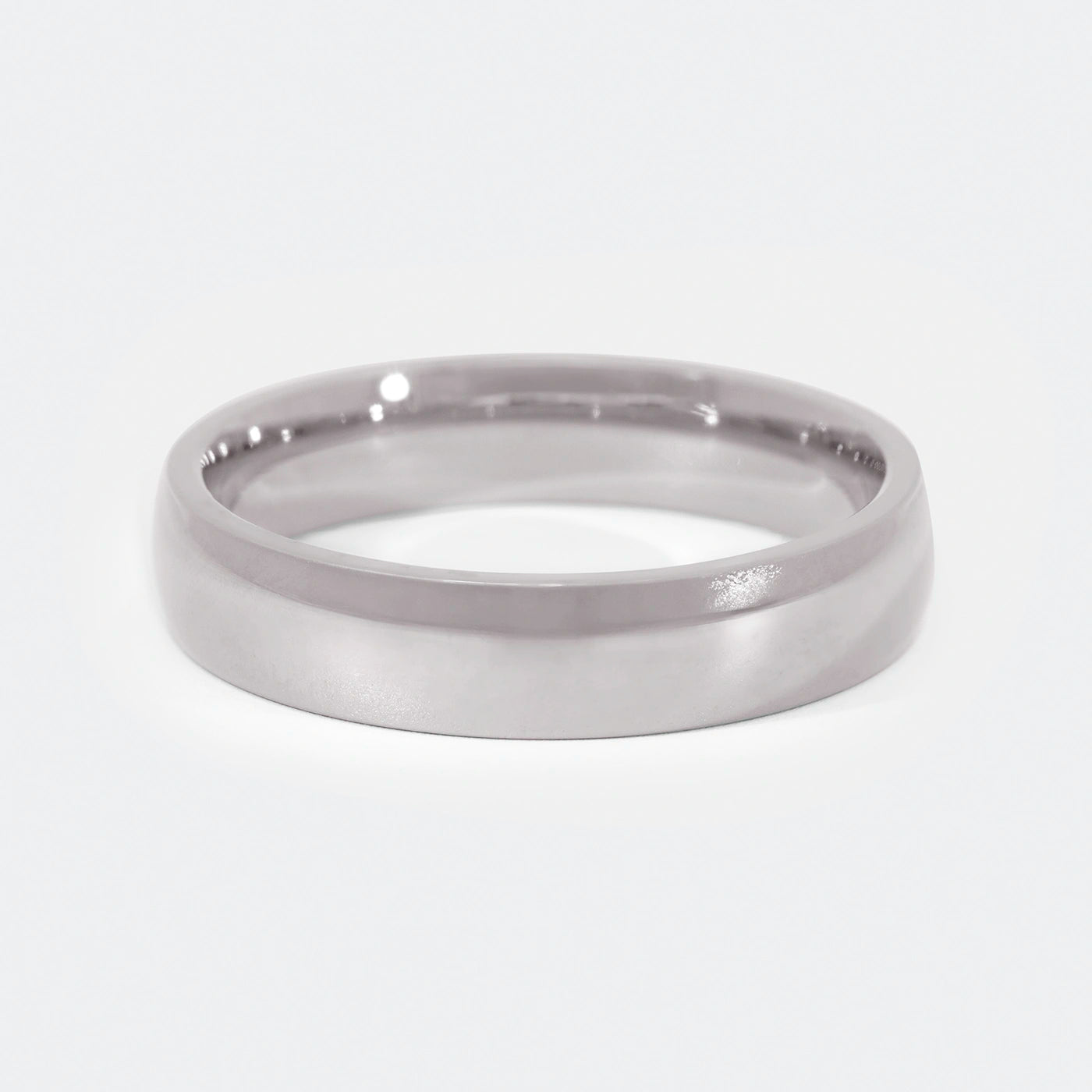 Ehering ClassicLine L Frontansicht in Platin