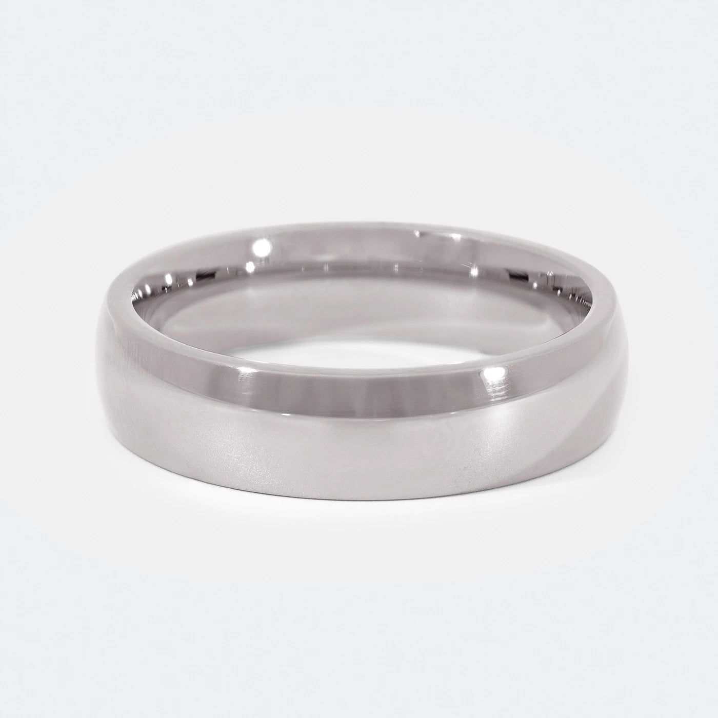 Ehering Classicline XL Platin frontansicht