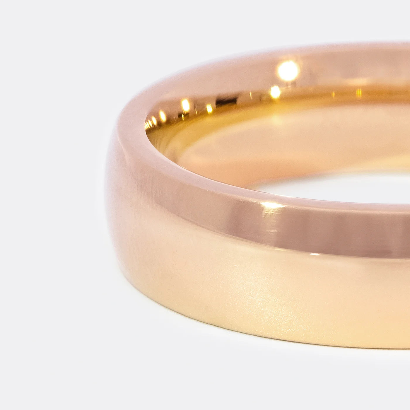 Ehering Classic XL Line in Rosegold Closeup