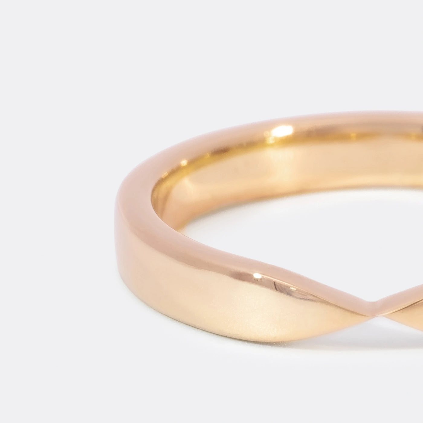 Ehering Rendezvous in 3x1,7mm Rosegold Closeup