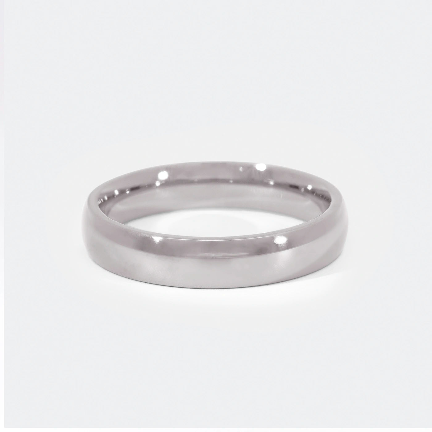 Ehering ClassicLine M Frontansicht in Platin